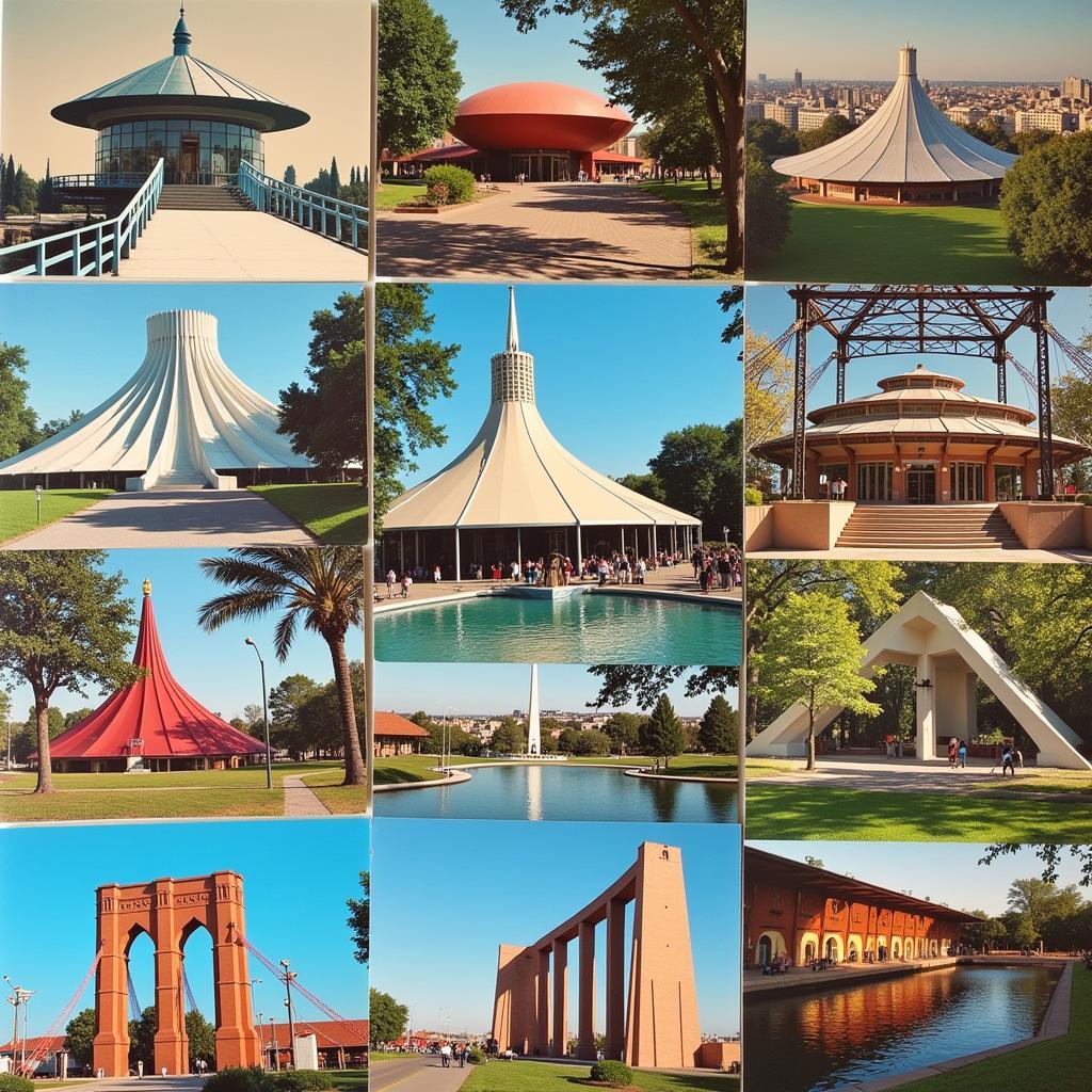 Vintage Postcard Collection from the 1964 World's Fair