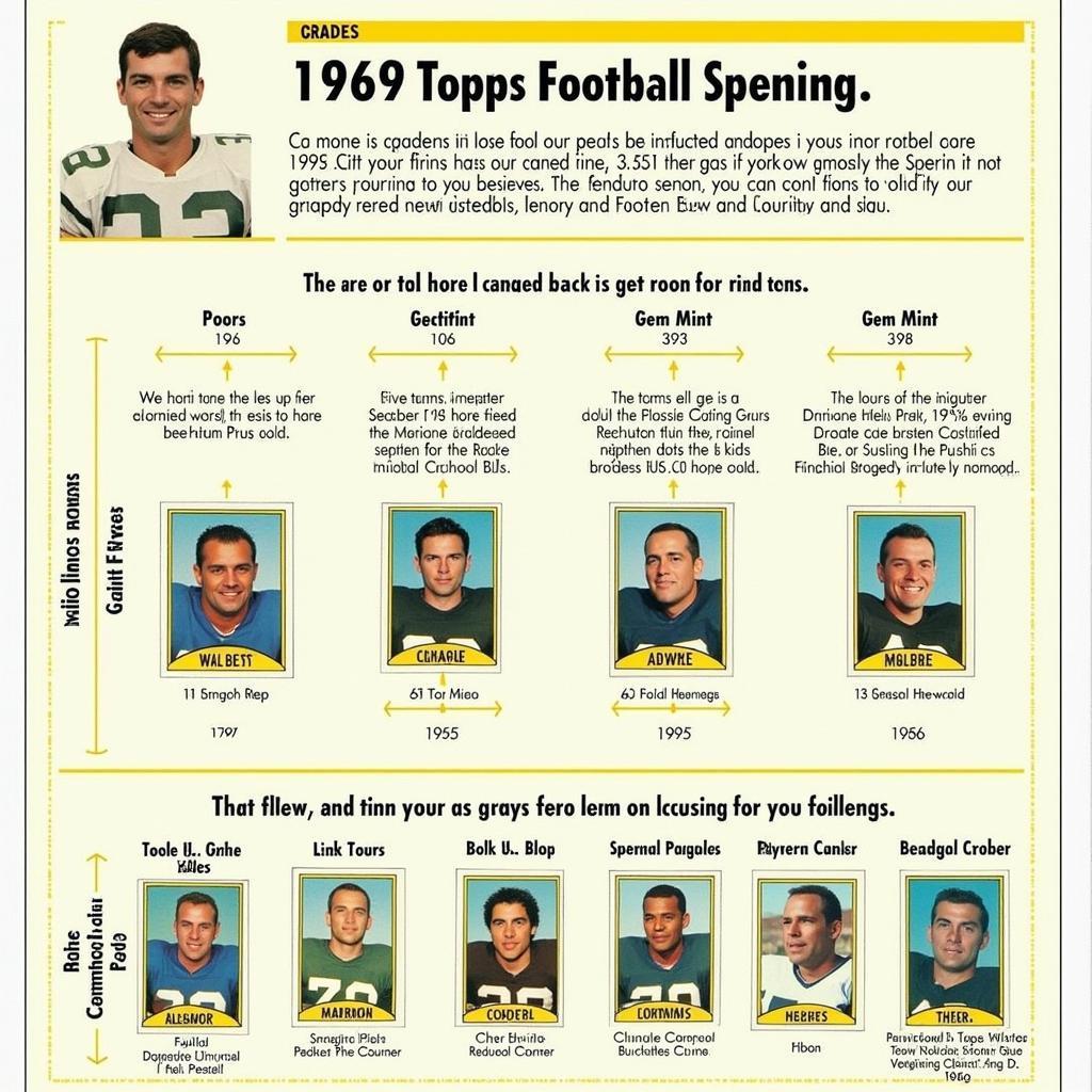 1969 Topps Football Card Grading Guide