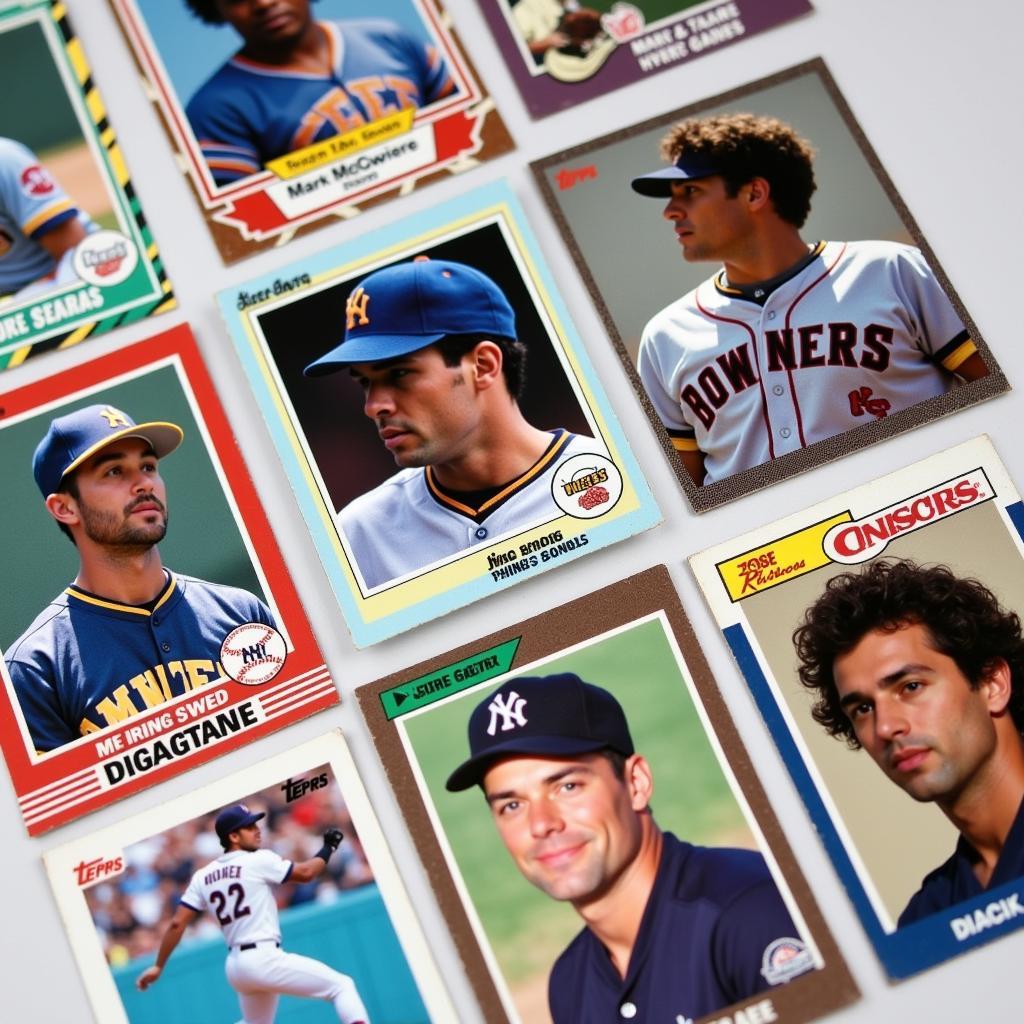 1987 Topps Baseball Cards: McGwire, Bonds, Canseco