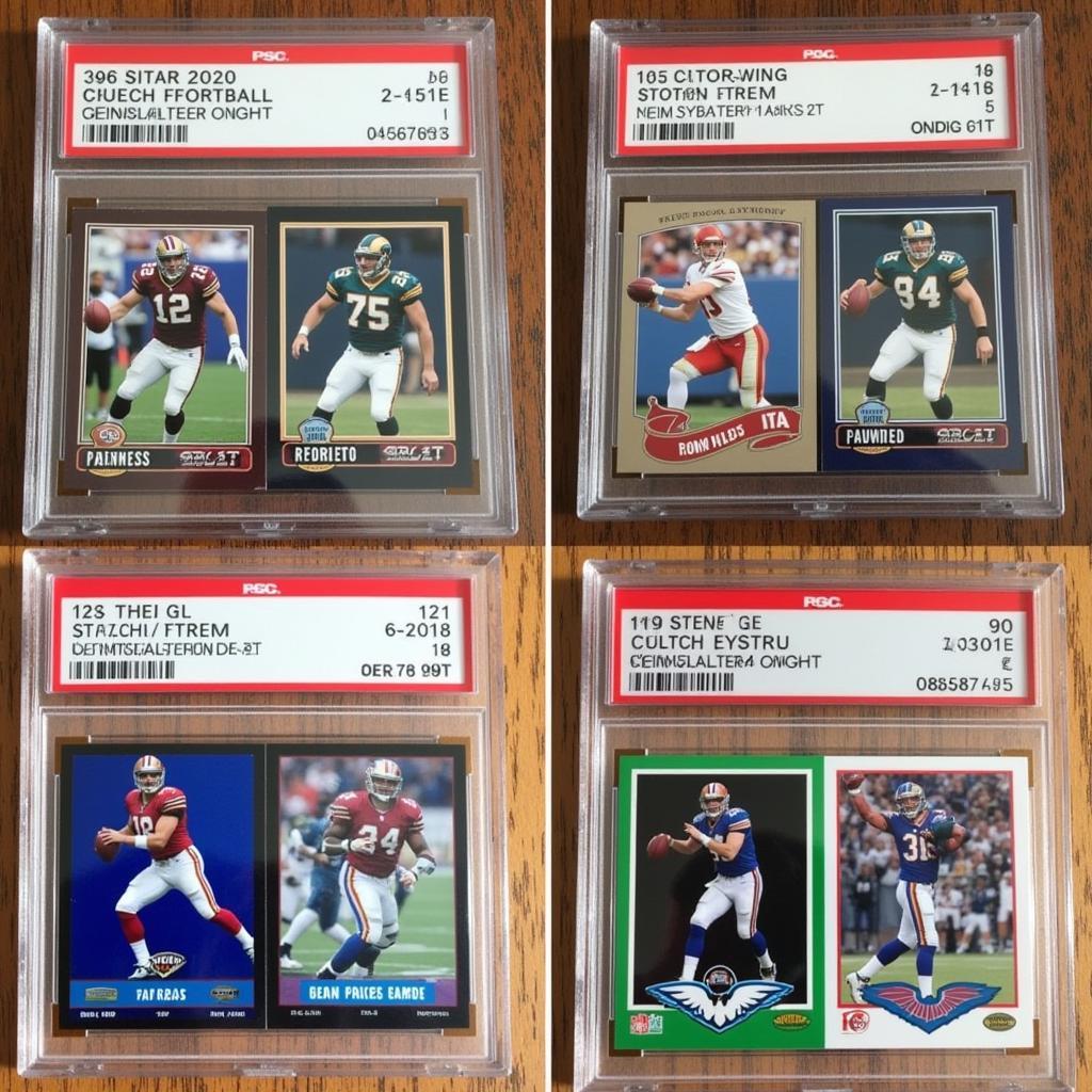 Grading and Authentication of 1997 Metal Universe Football Cards