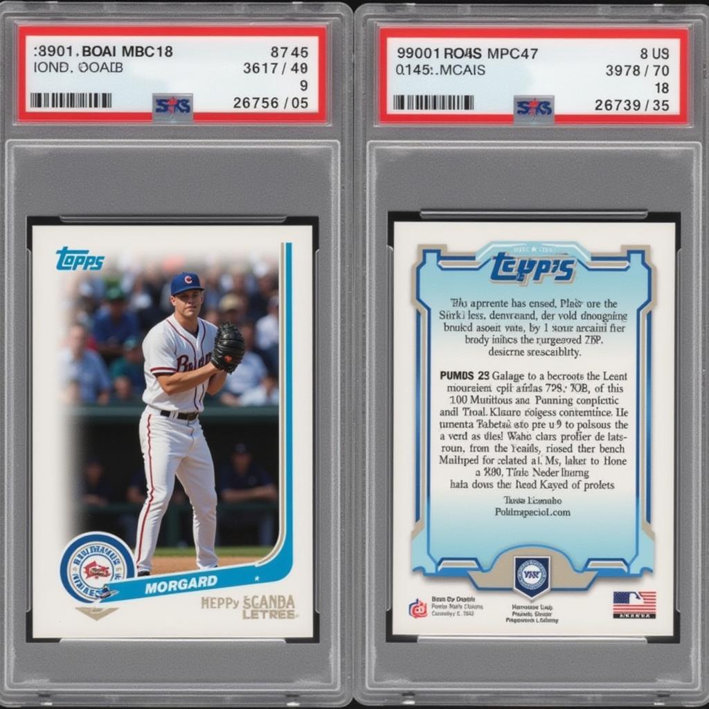 2010 Topps Baseball Card Grading with PSA