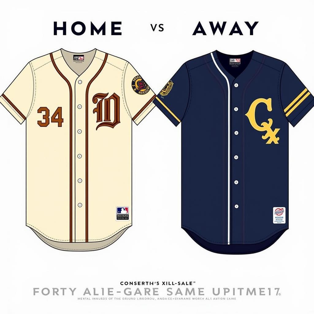 2016 MLB All-Star Game uniforms, showcasing the home and away jerseys with a retro-inspired design.