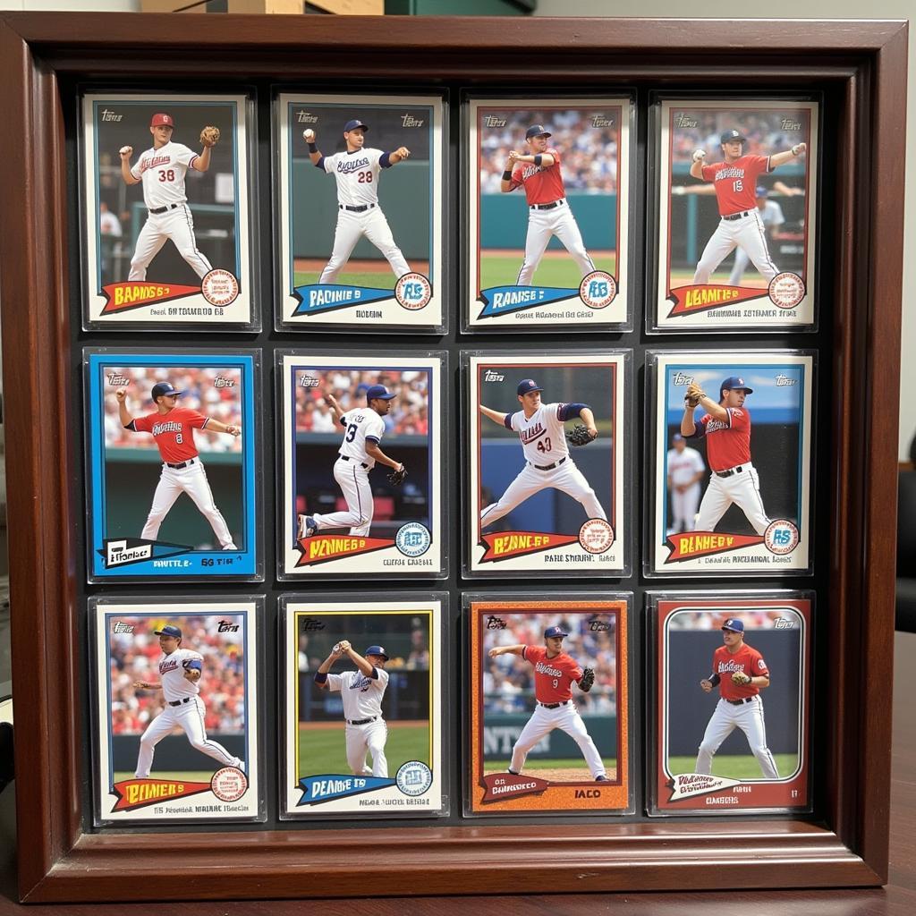 2024 Topps Tier 1 Baseball Card Display