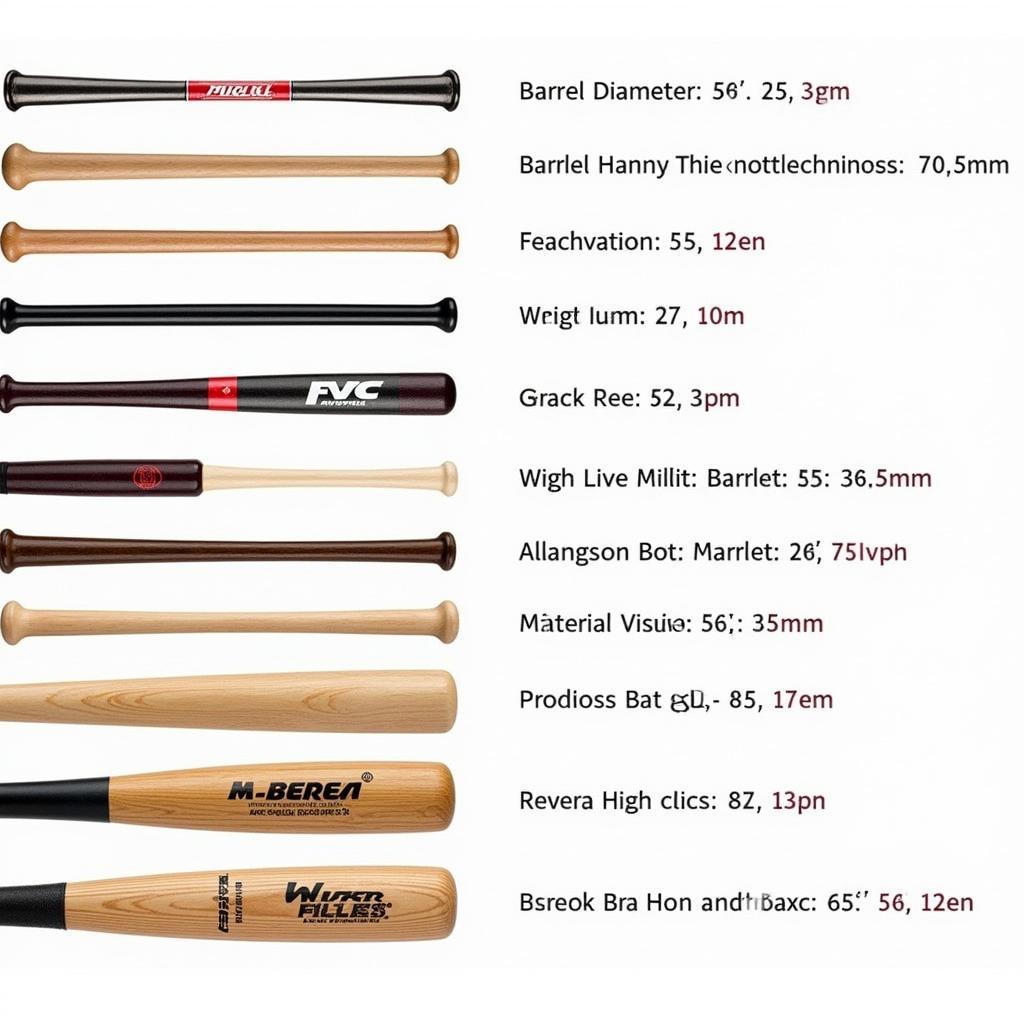 Comparing different 34-inch softball bats