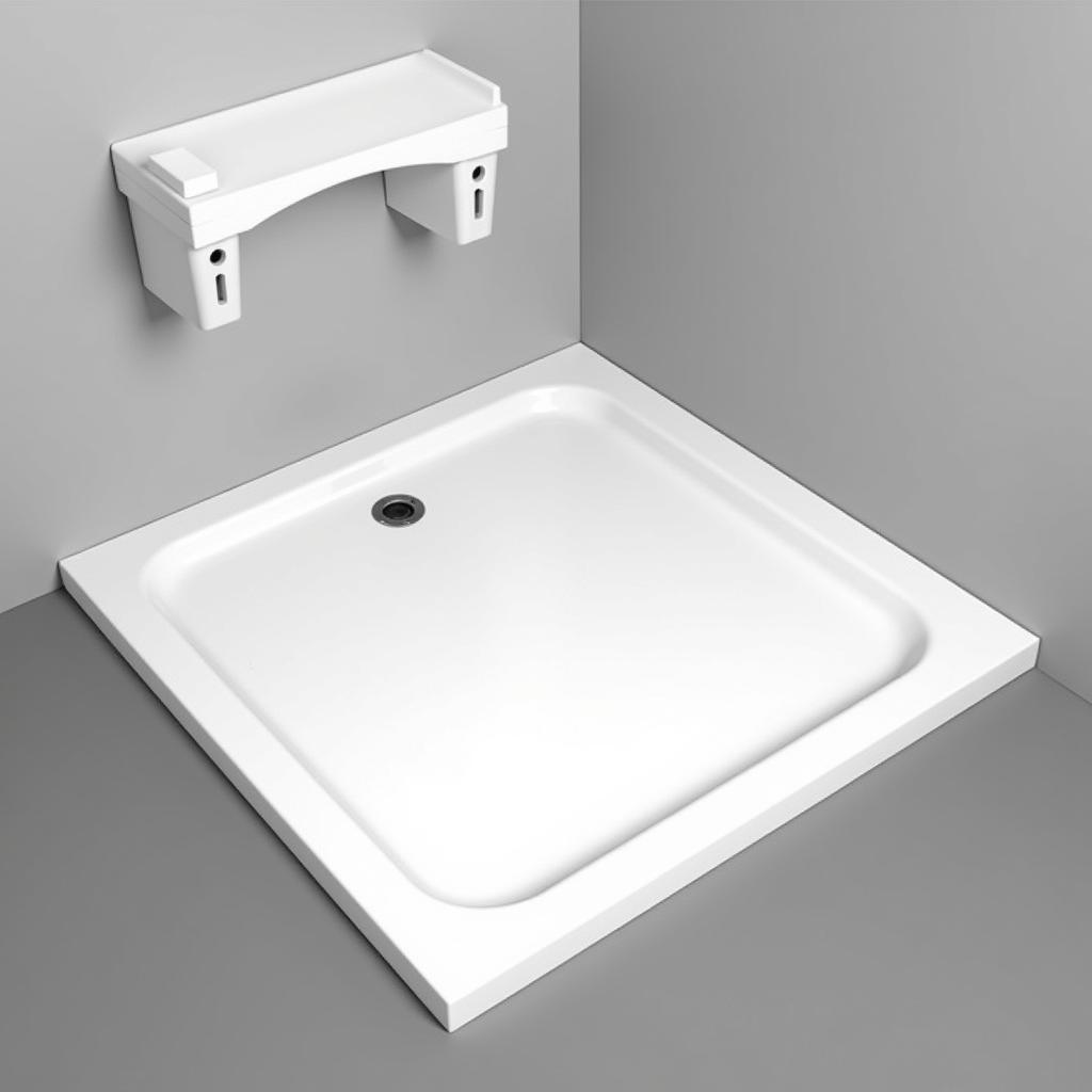 Modern 60x30 Shower Base with Seat Design