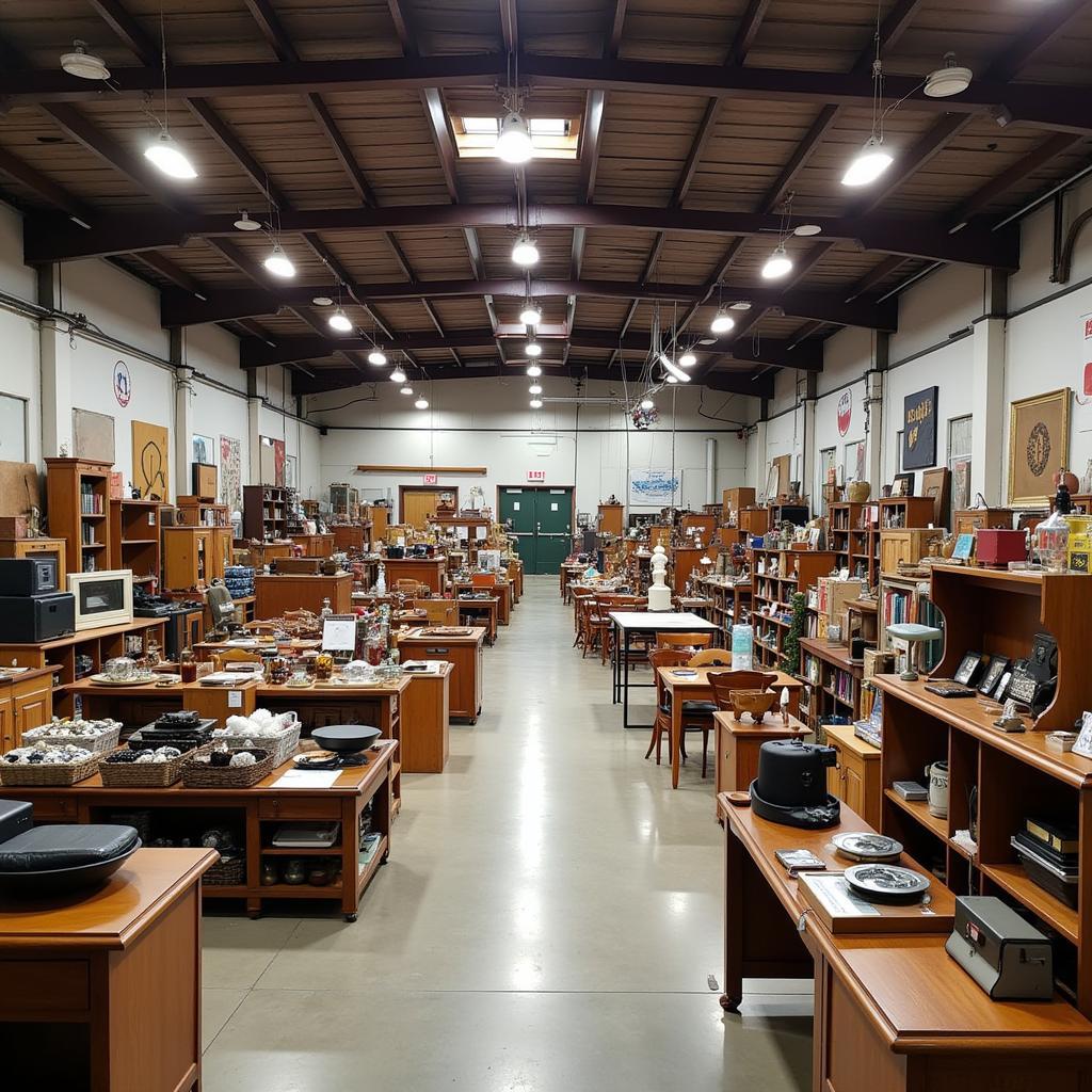 Spacious showroom of ABC Auction St. Louis