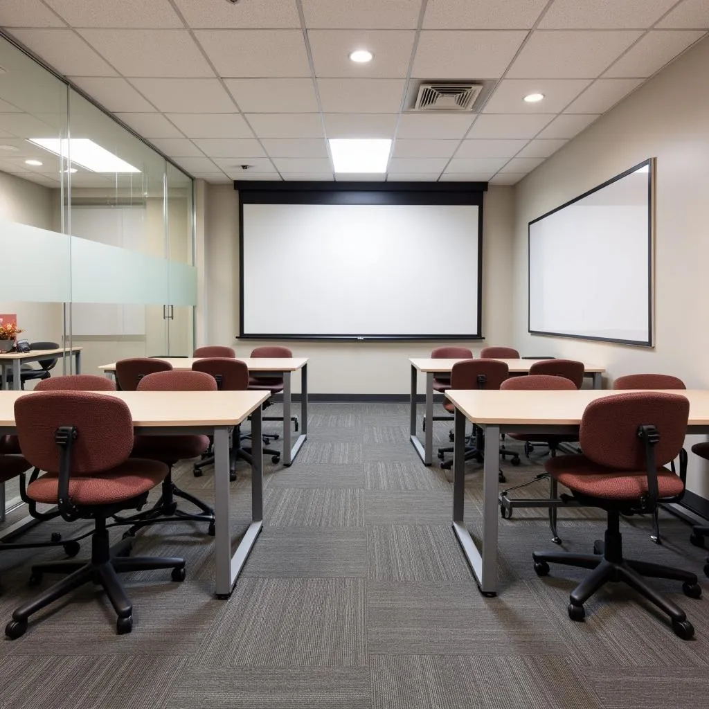 Modern Classroom at ABC Training Center