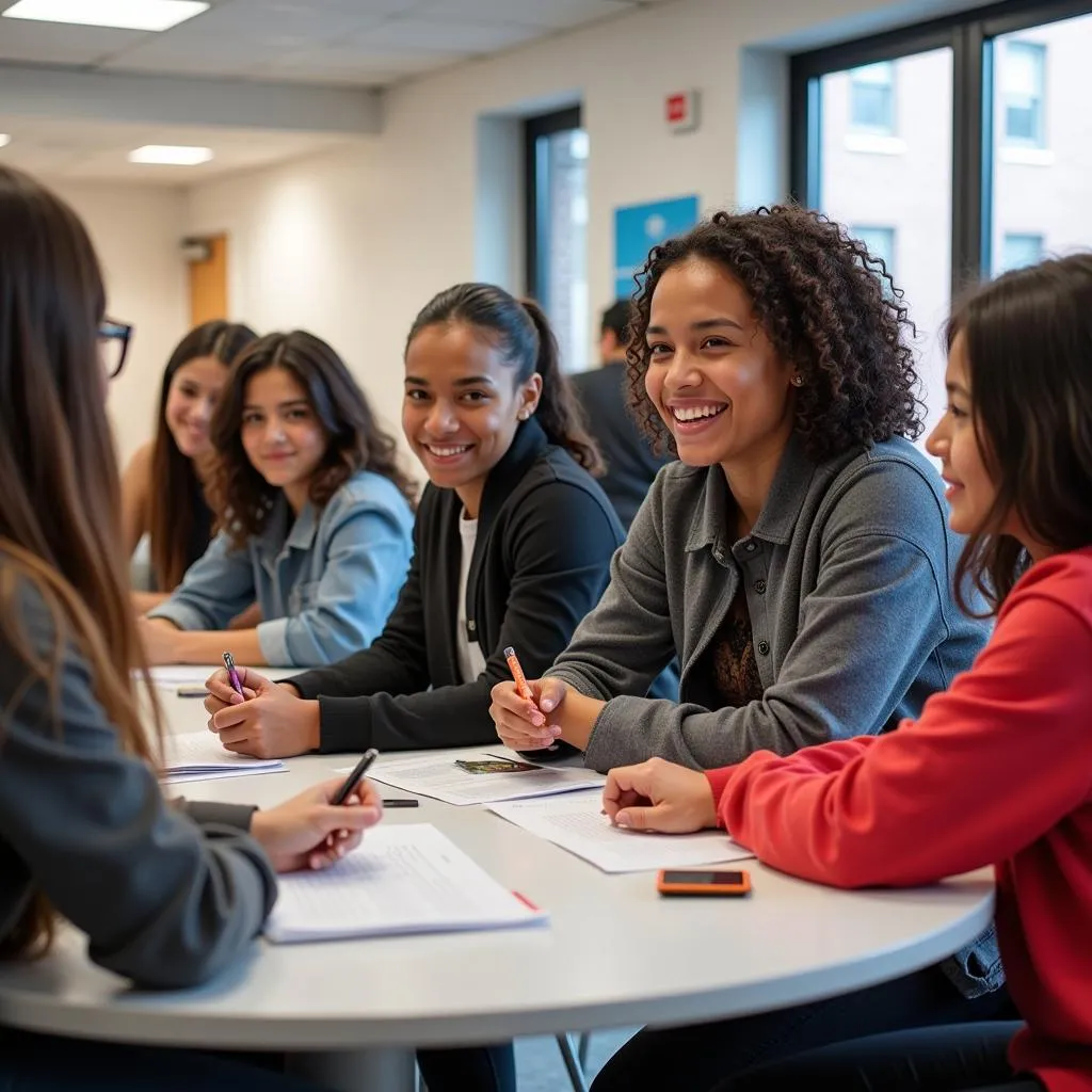 Students at ABC Training Center