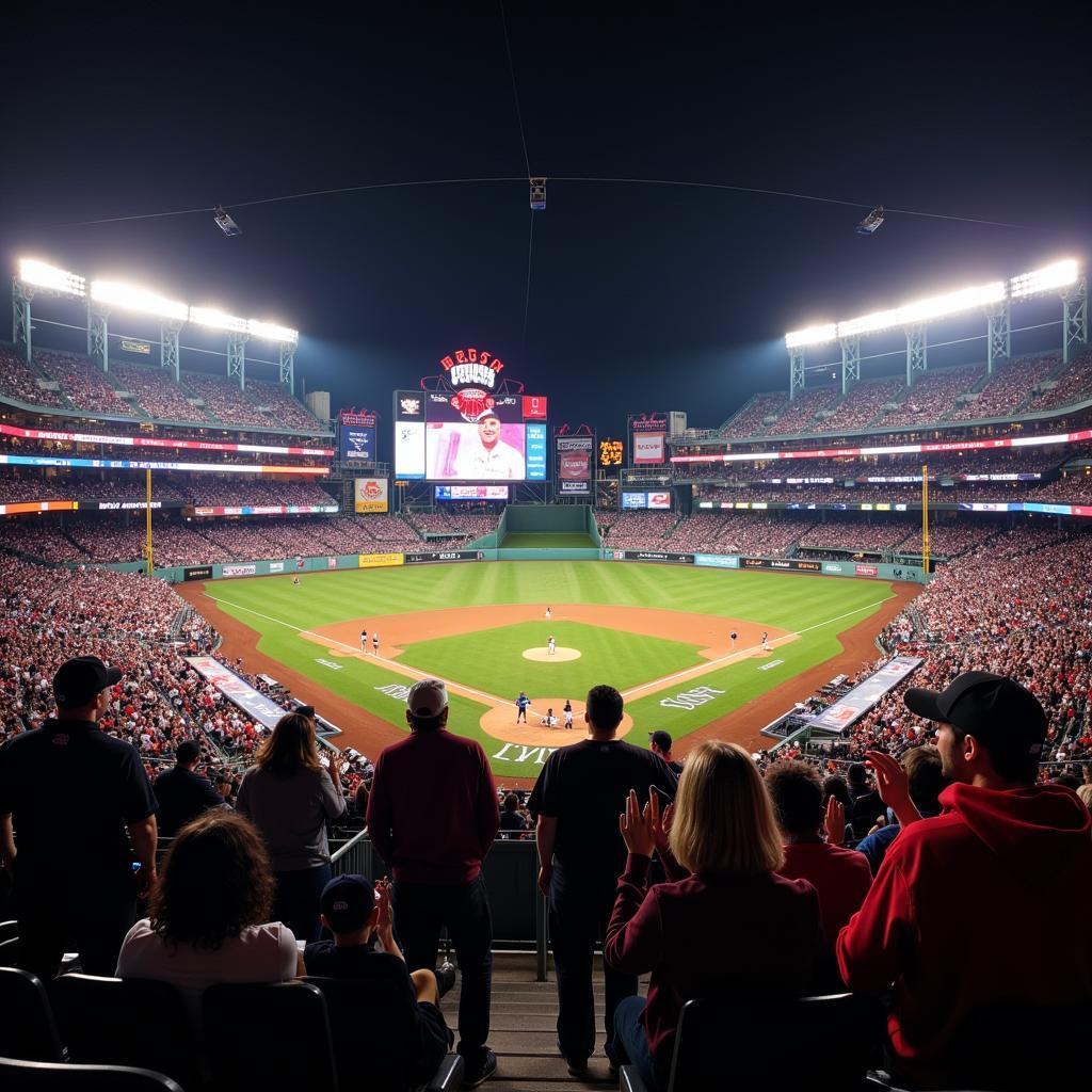 AL East Rivalry Game Between the Red Sox and Yankees