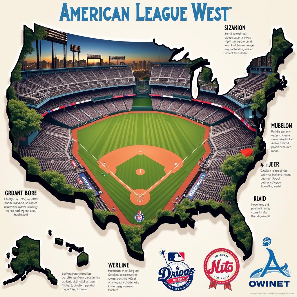 AL West Stadiums