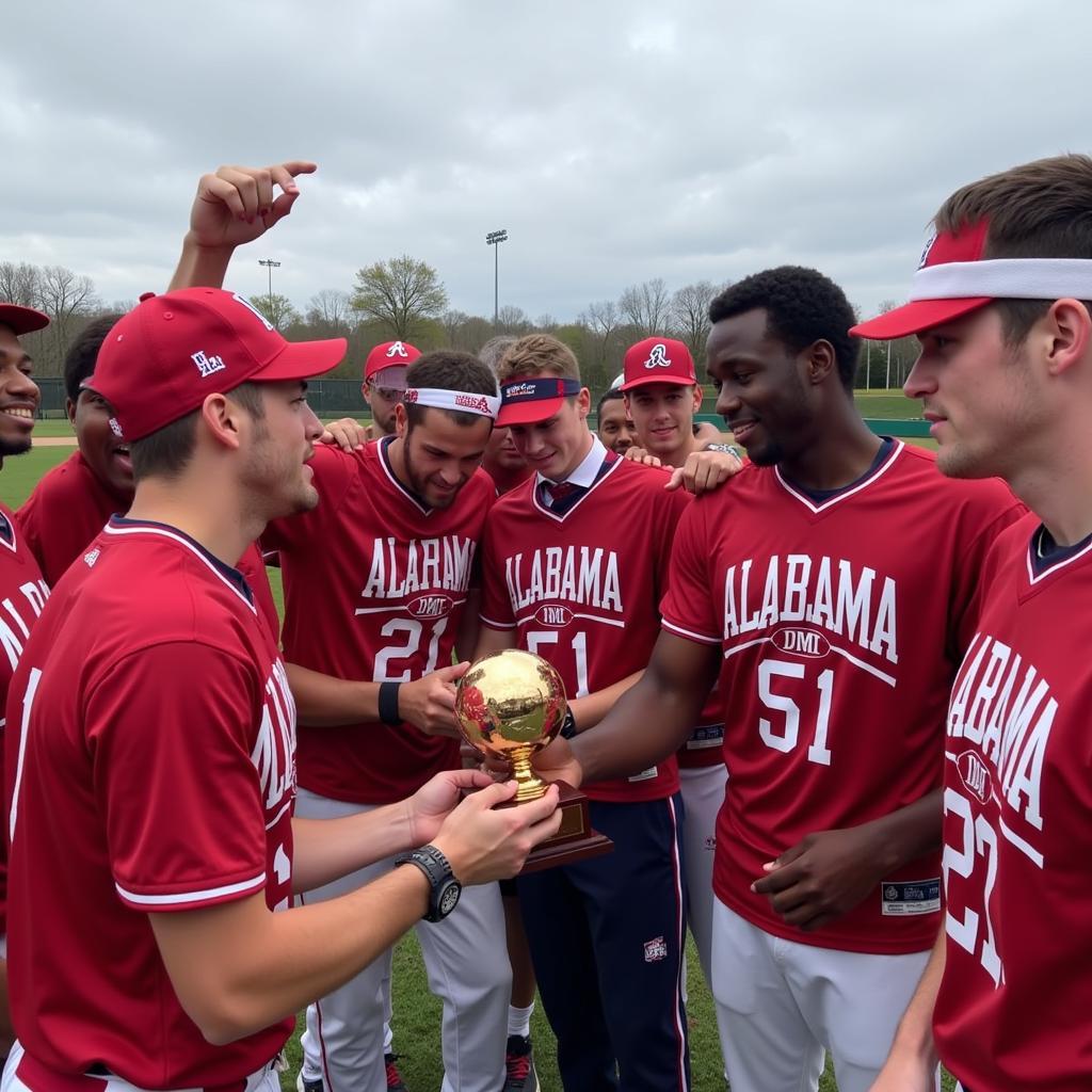 Alabama All-Star Game Trophy Presentation