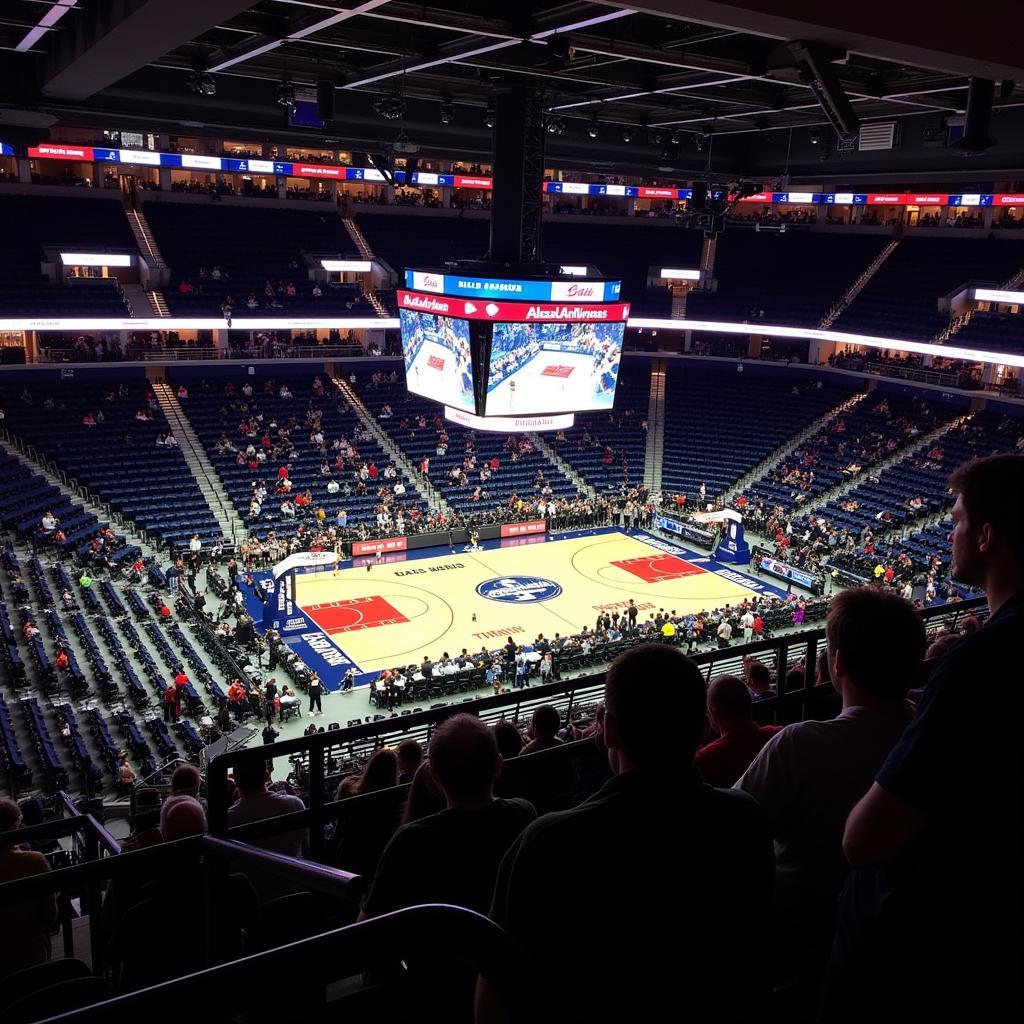 Alaska Airlines Center Lower Level View