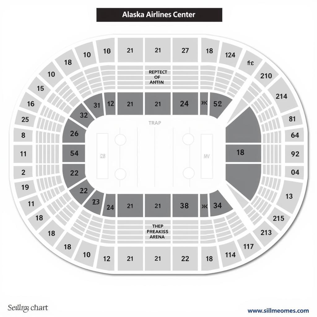 Alaska Airlines Center Seating Chart Overview