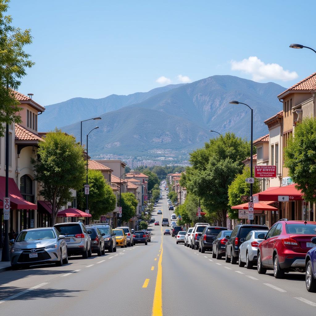 Alhambra California Cityscape