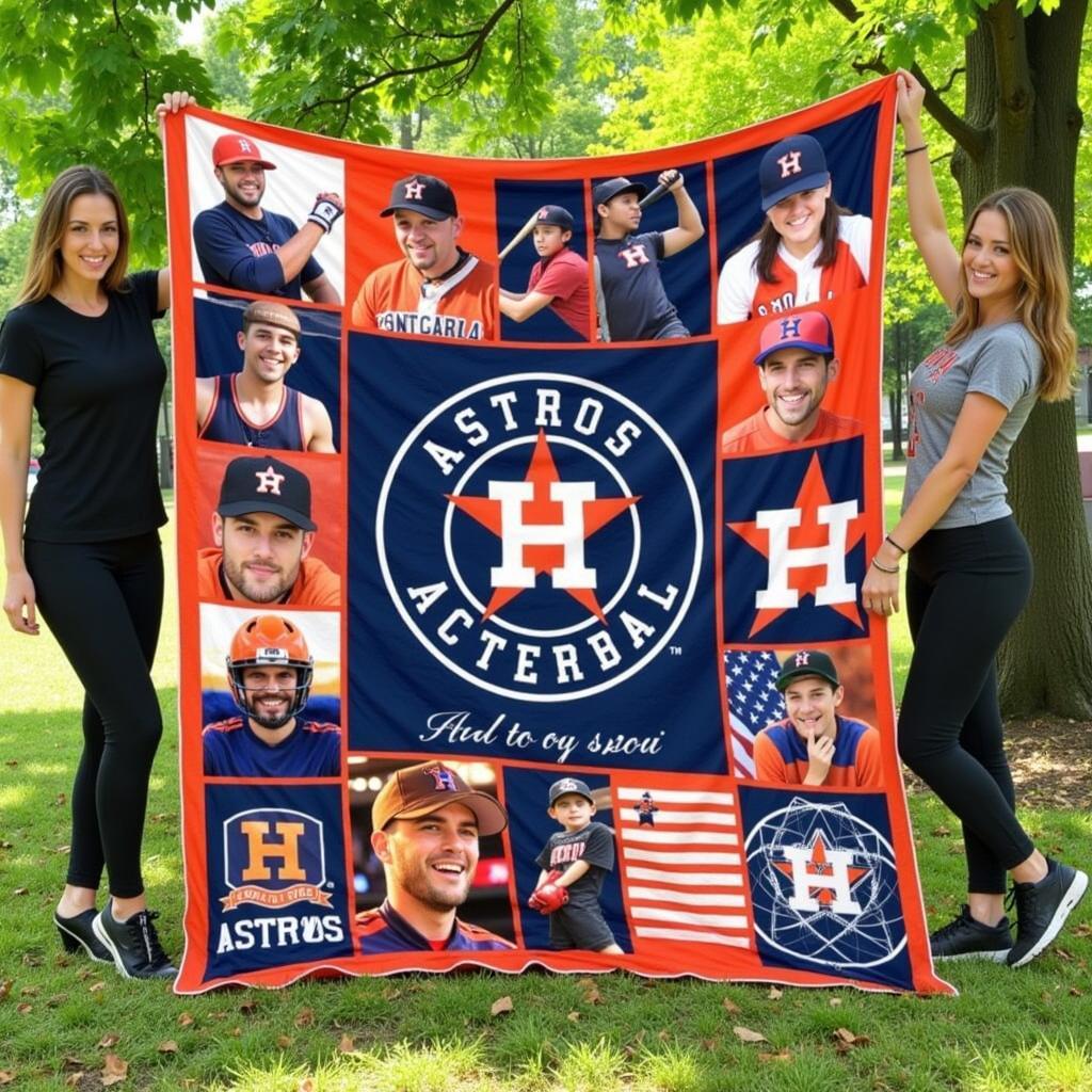 Gifting an Astros Quilt