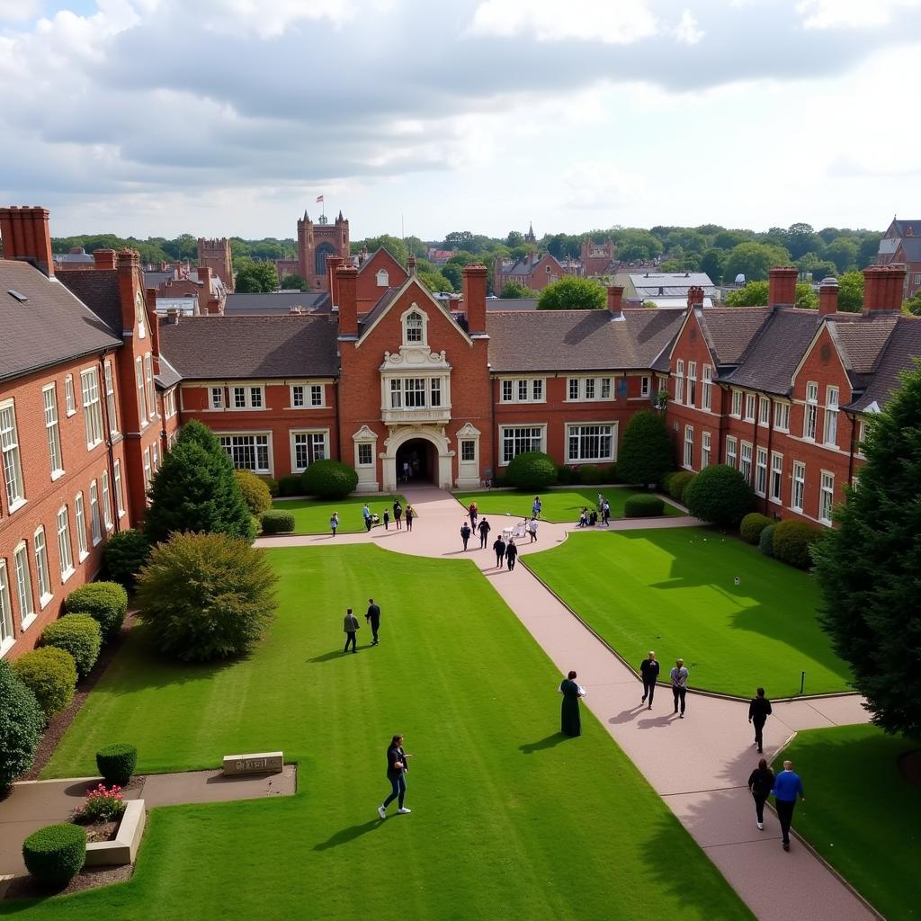 The University of Georgia Campus in Athens