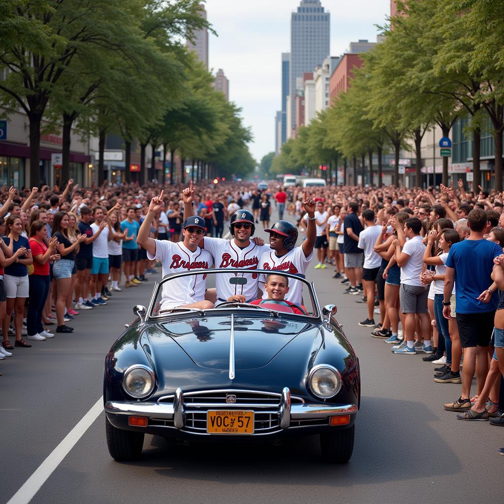 Atlanta Braves Championship Parade