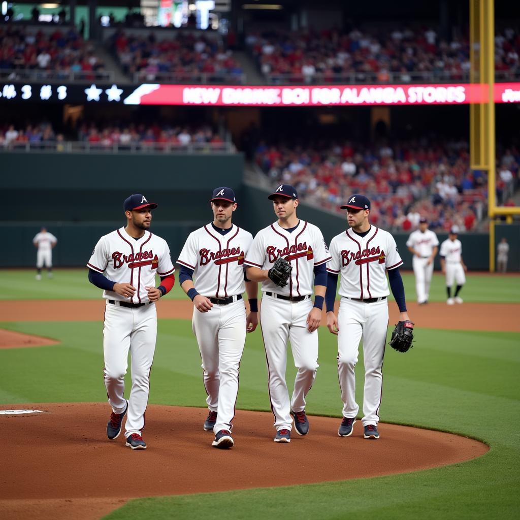 Atlanta Braves Starting Lineup