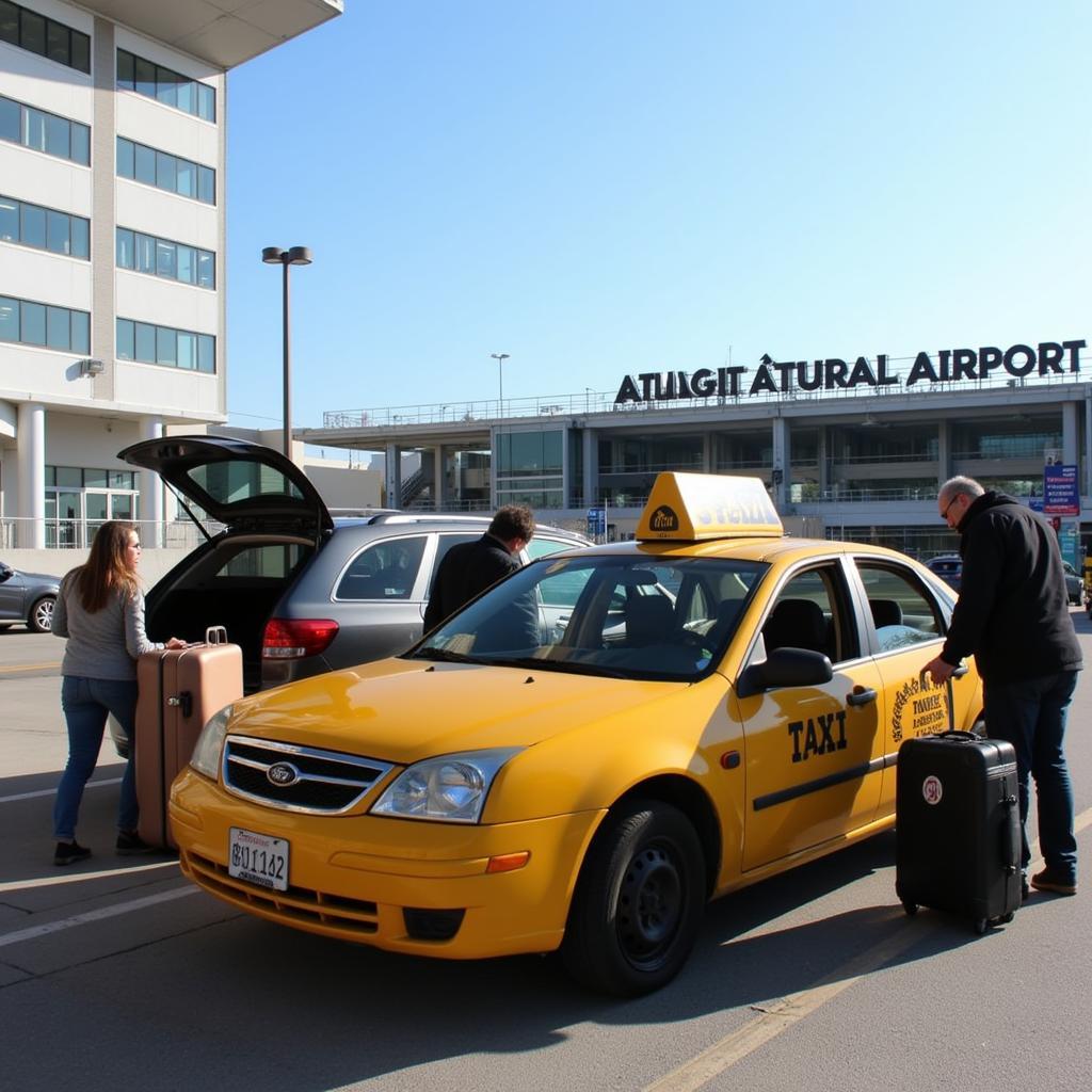 Atlanta taxi at Hartsfield-Jackson Airport