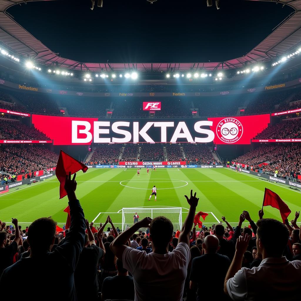 Audi Stadium Besiktas Movie Night Projection