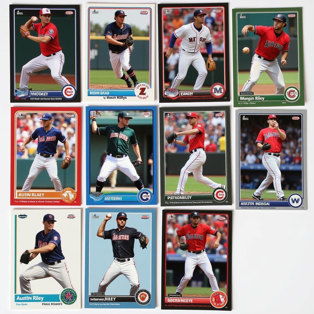 Collection of Austin Riley Rookie Cards