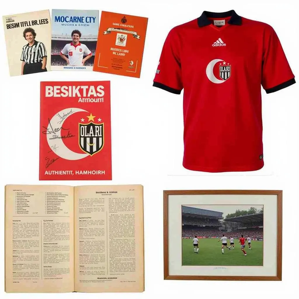 Examples of Authentic Besiktas Memorabilia