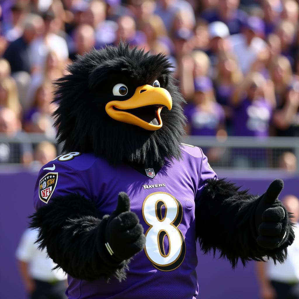 Baltimore Ravens Mascot