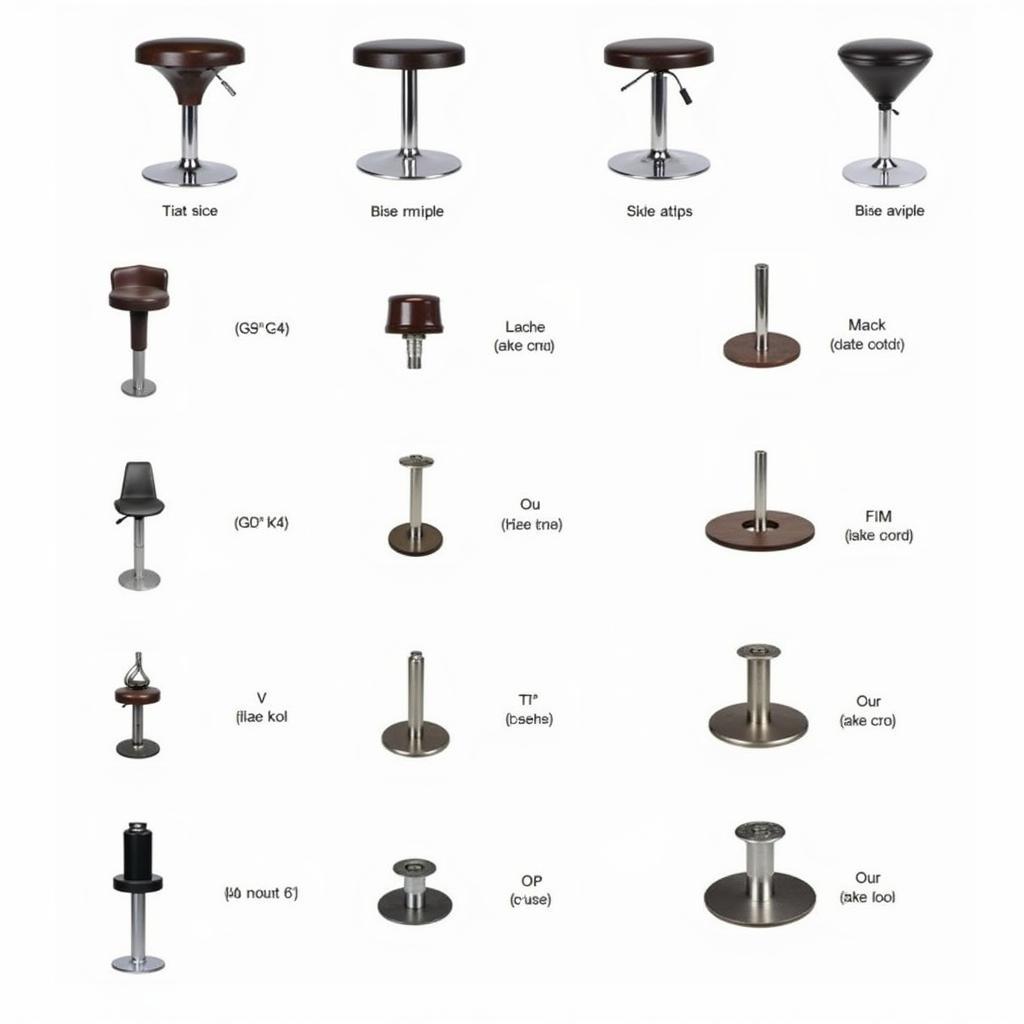 Different Bar Stool Swivel Mechanisms