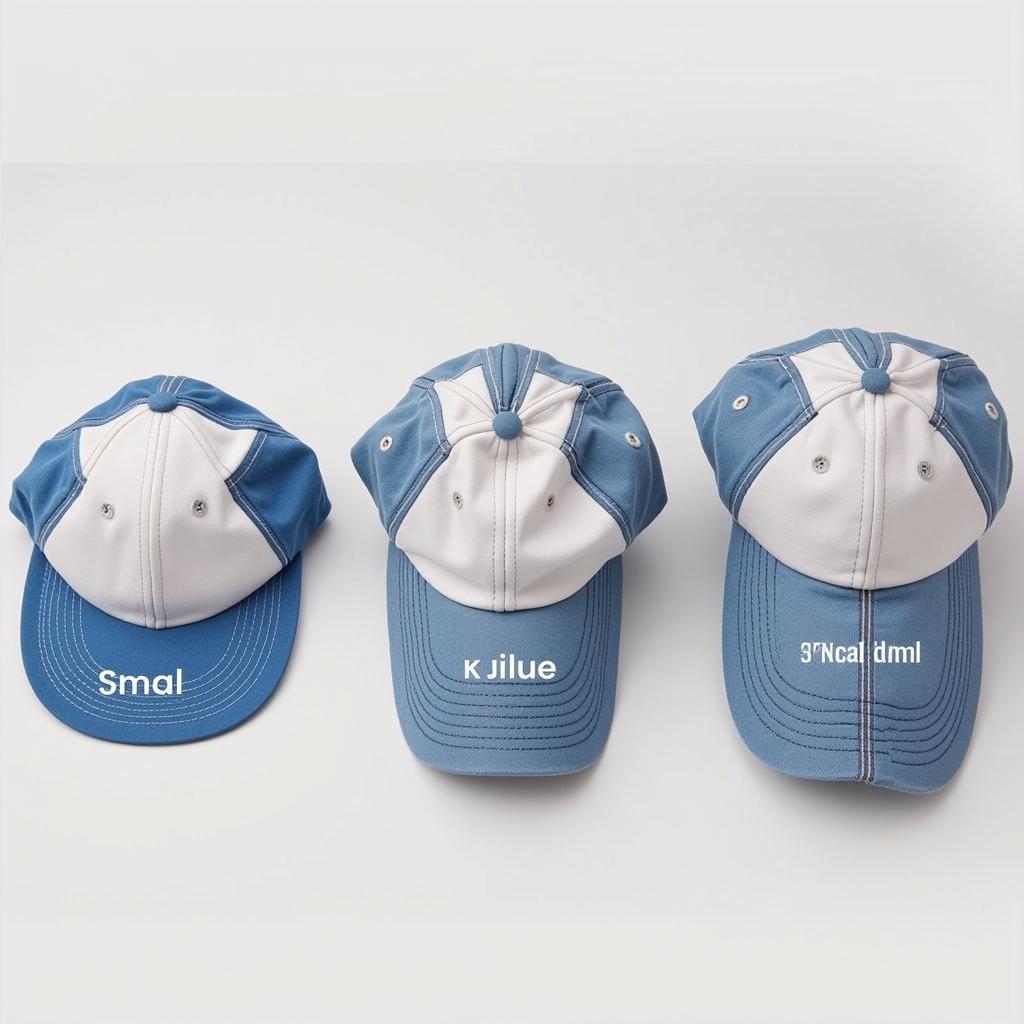 Different Baseball Cap Brim Sizes