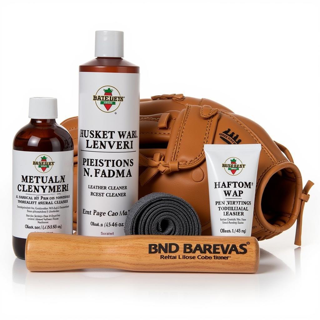 Baseball glove maintenance kit