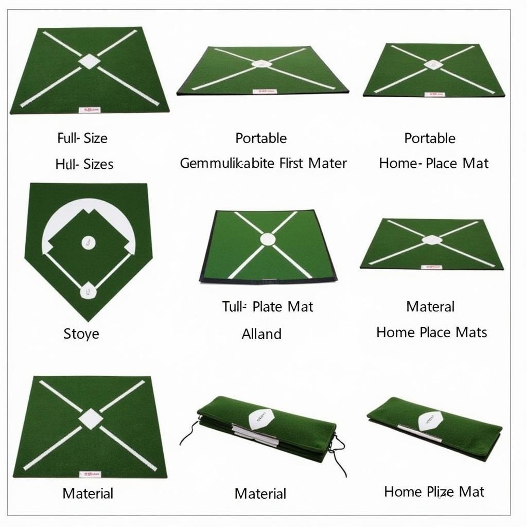 Different Types of Baseball Hitting Mats