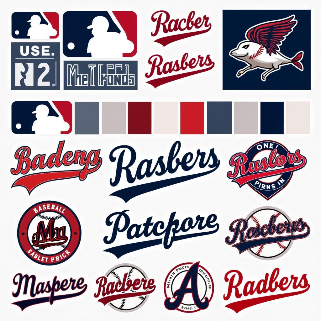 Baseball Logo Design Elements