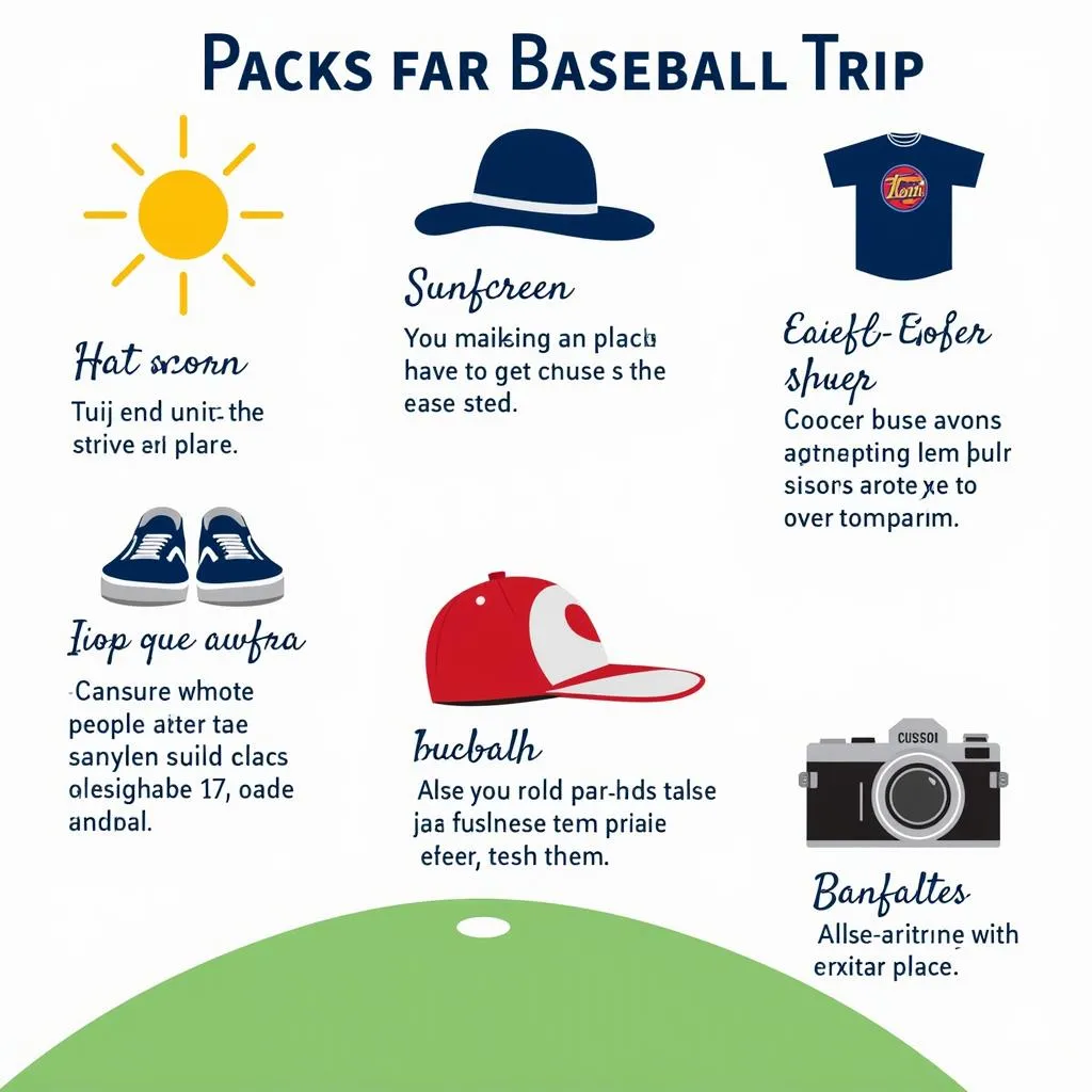 Baseball Road Trip Checklist