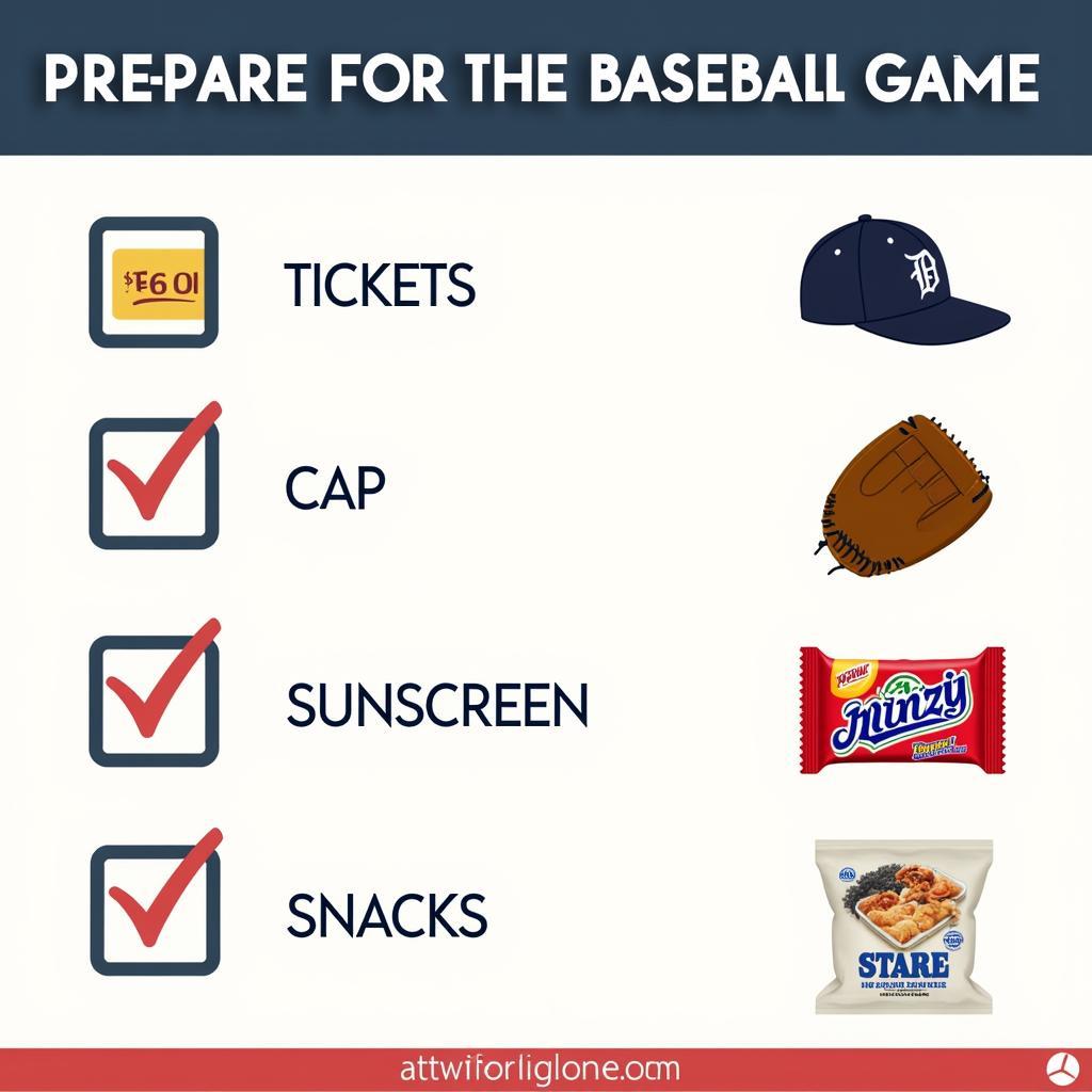 Essential Baseball Stadium Checklist