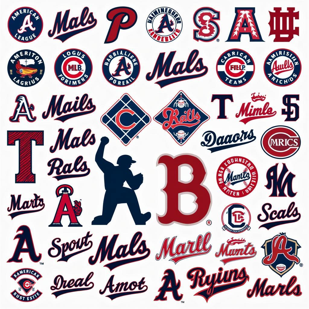 Logos of MLB Teams