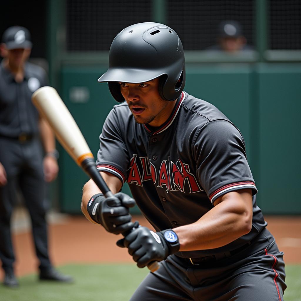 Batter Training in Power Cage