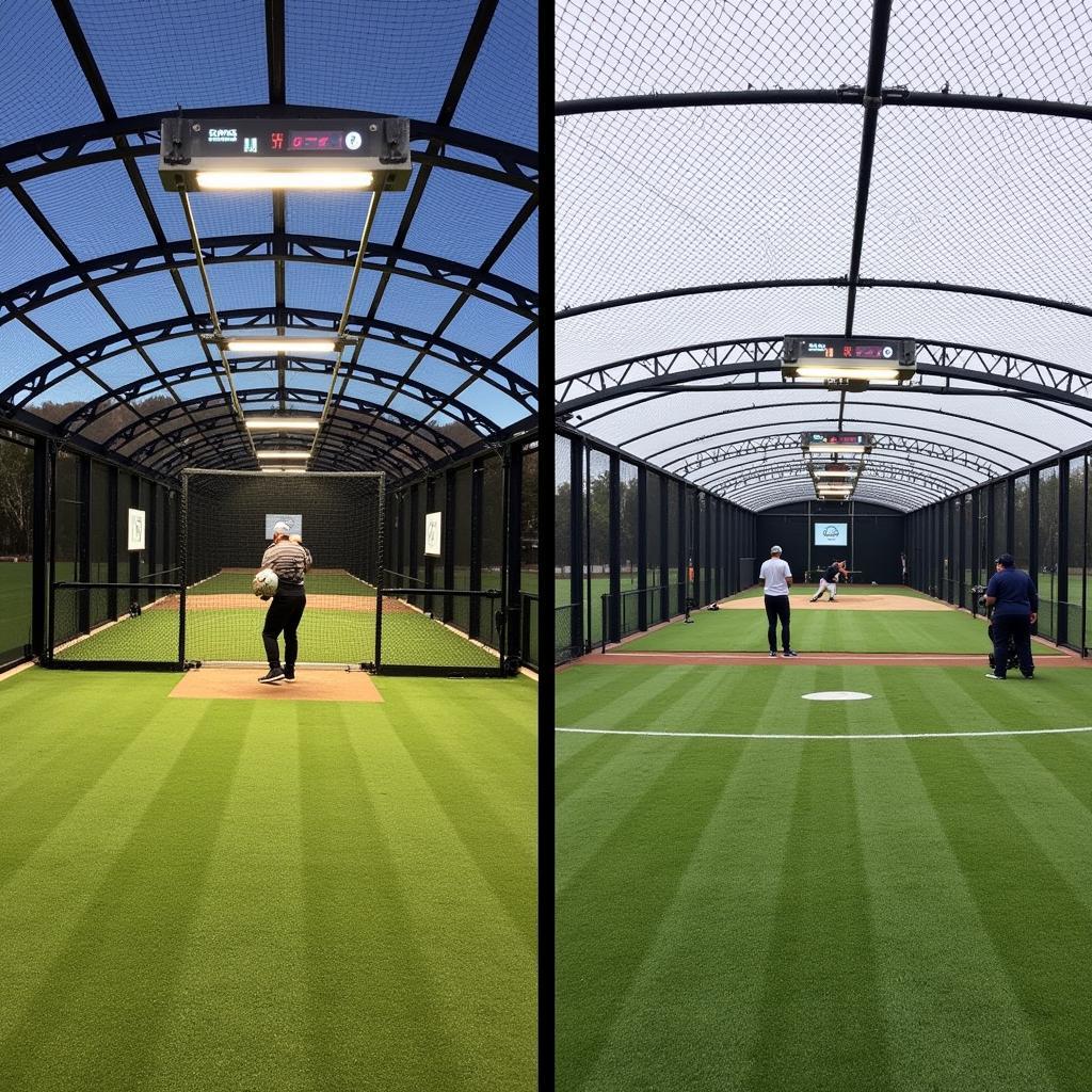 Comparing Batting Cage Features