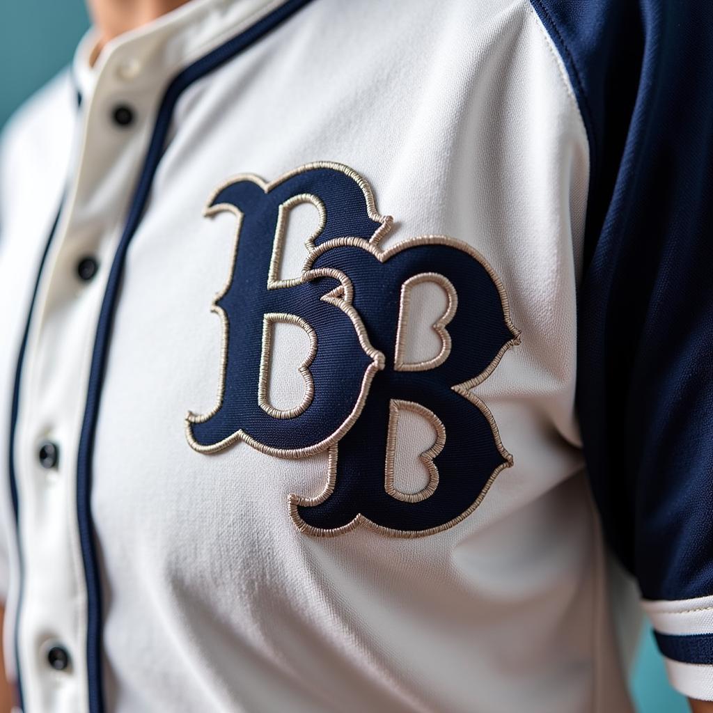 Close-up-view-of-the-BB-logo-on-the-baseball-shirt-highlighting-the-quality-and-detail.