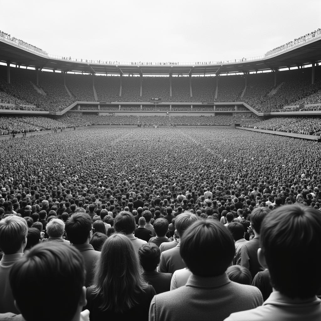 Beatles Shea Stadium Concert Crowd