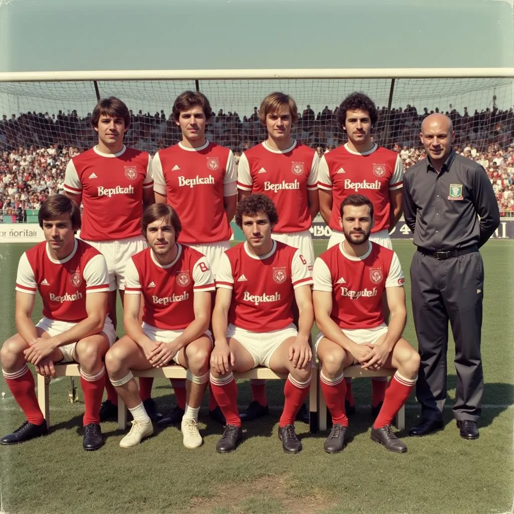 Beşiktaş J.K. Team Photo 1978