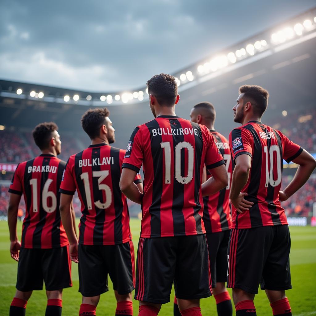 Besiktas Players Looking Towards the Future After a 4-0 Victory