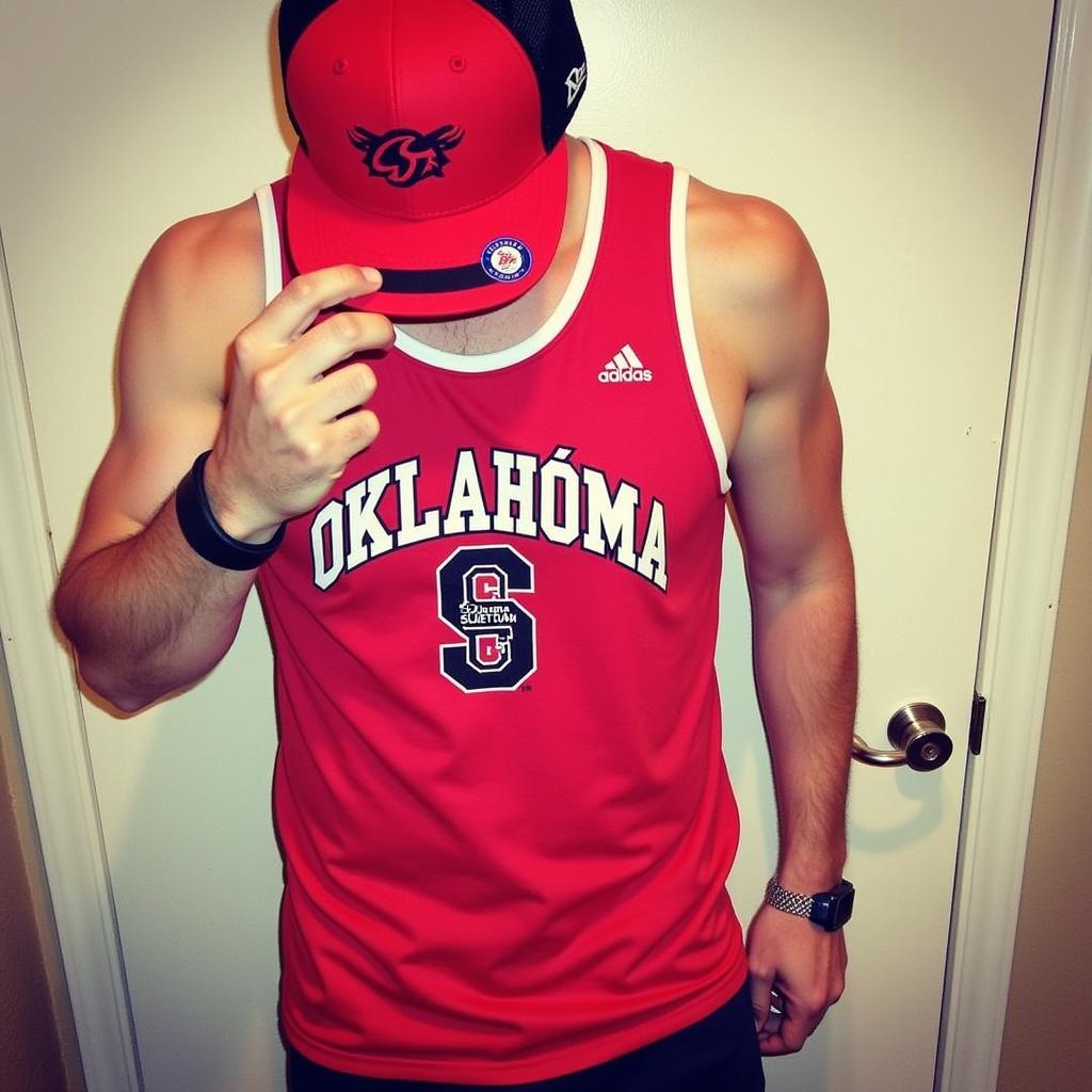 Besiktas Accessories Paired with an Oklahoma State Tank Top