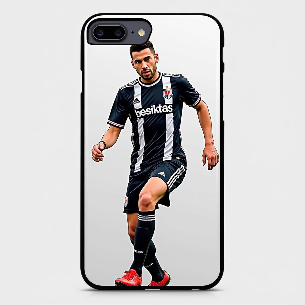 Besiktas-themed anime phone case