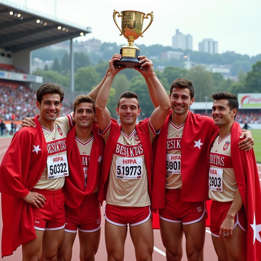 Beşiktaş Athletics Team - European Champions