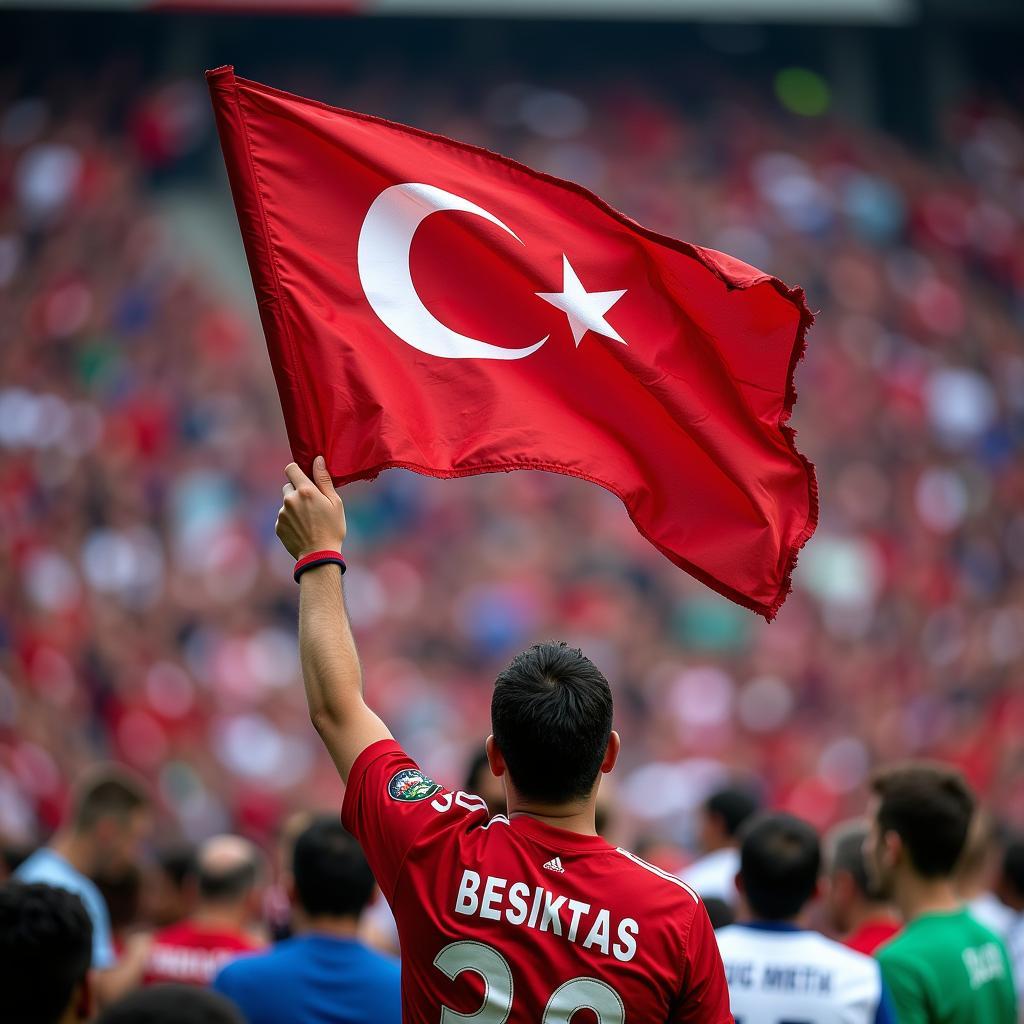 Beşiktaş Away Game Rockies Flag