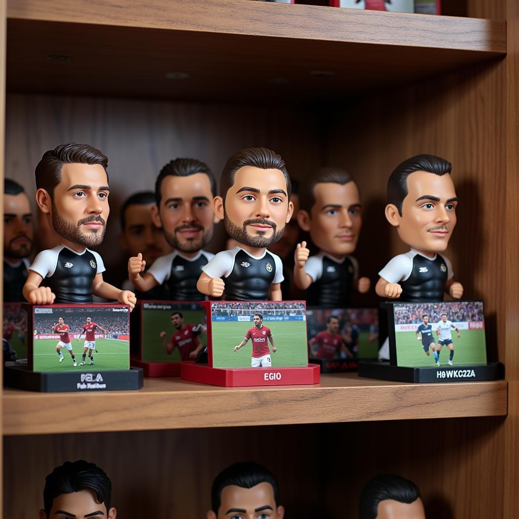 Besiktas bobblehead picture collection