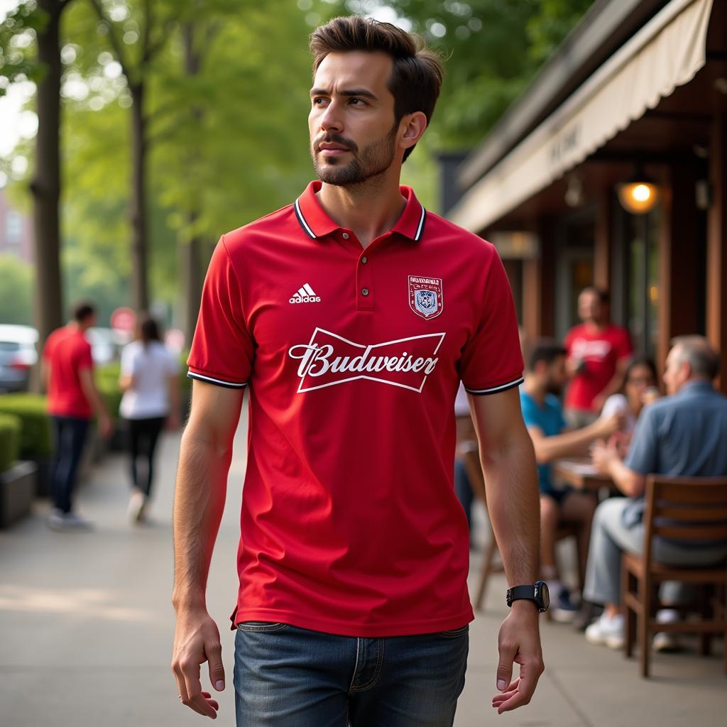 Besiktas Budweiser Polo Shirt Lifestyle