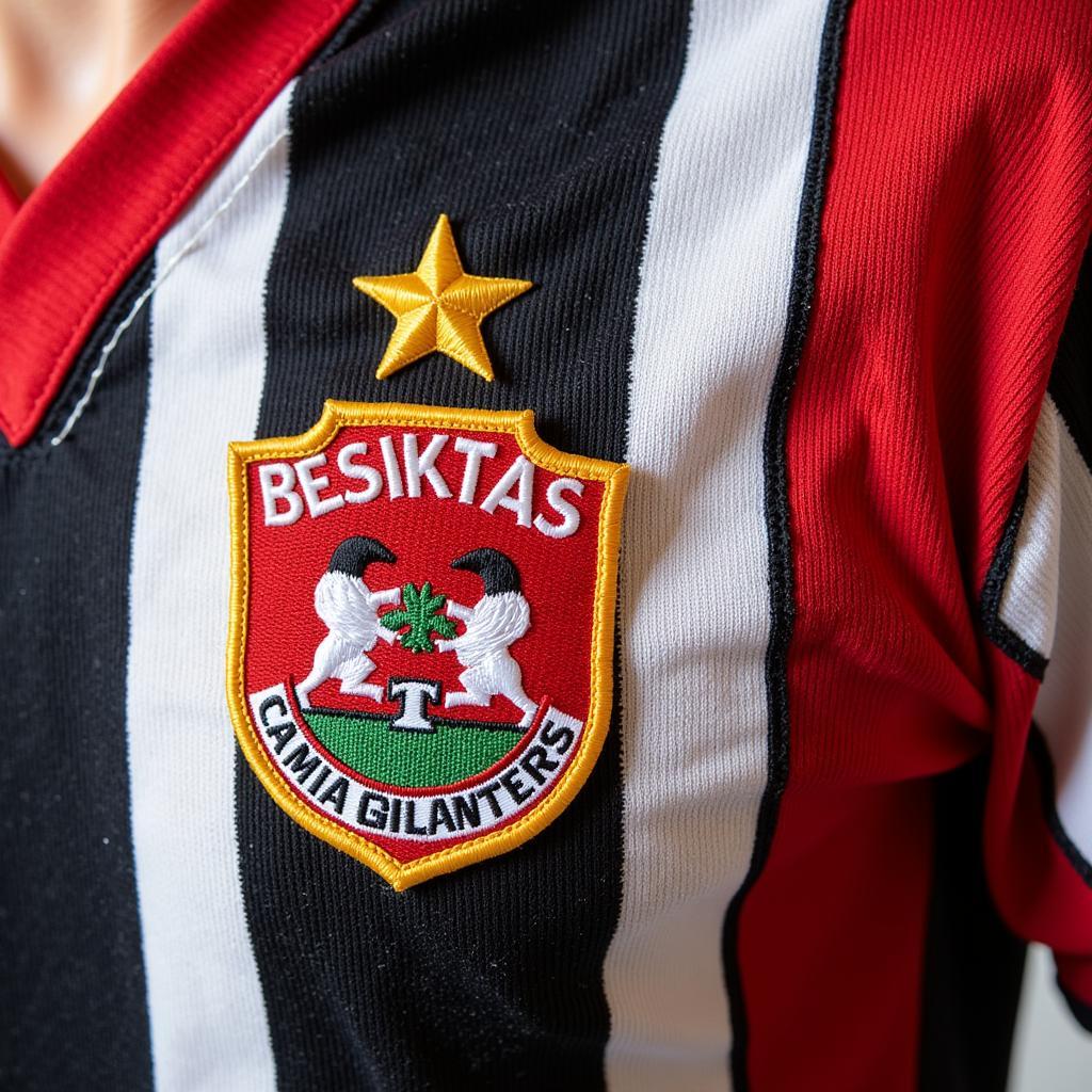 Besiktas Jersey with Championship Patches