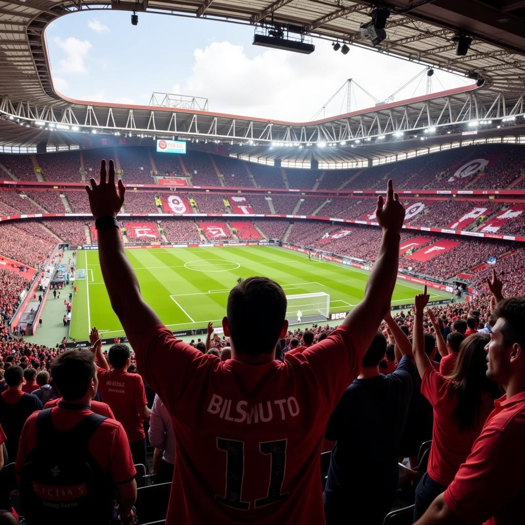 Besiktas Fans Chanting