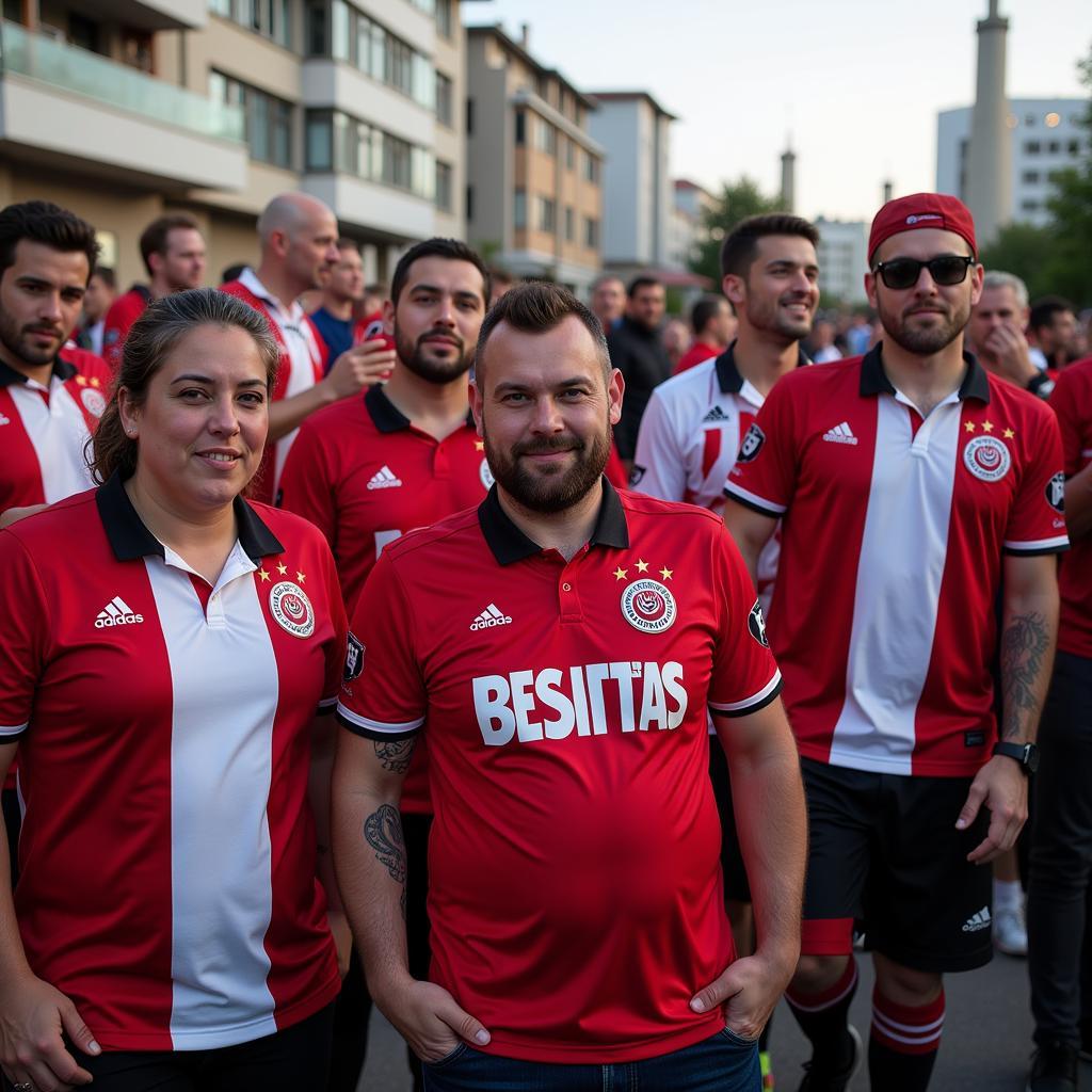 The Besiktas Community Gathering in Unity and Support